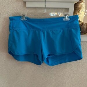 Women’s lululemon athletica Speed Up Teal Lagoon Athletic Shorts